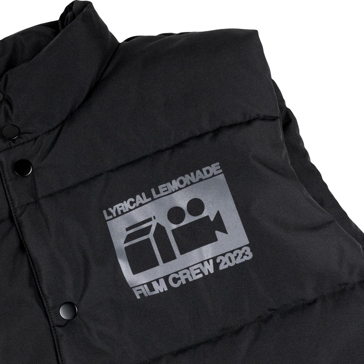 Logo Vest Black – THE LYRICAL LEMONADE SHOP