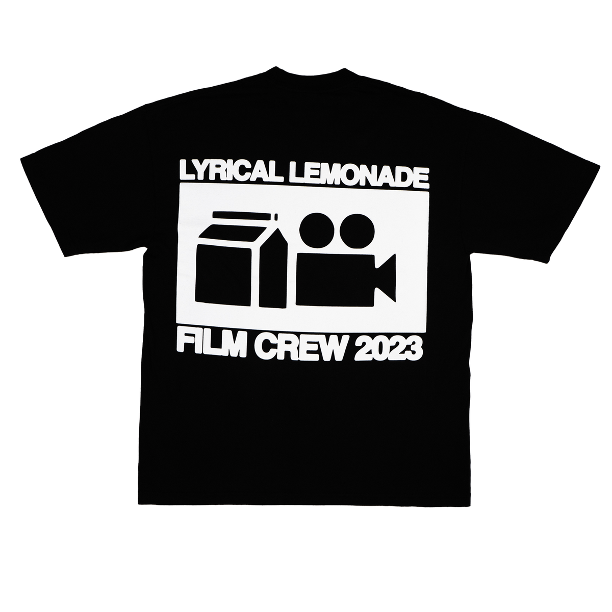 Film Crew Logo T-Shirt Black – THE LYRICAL LEMONADE SHOP