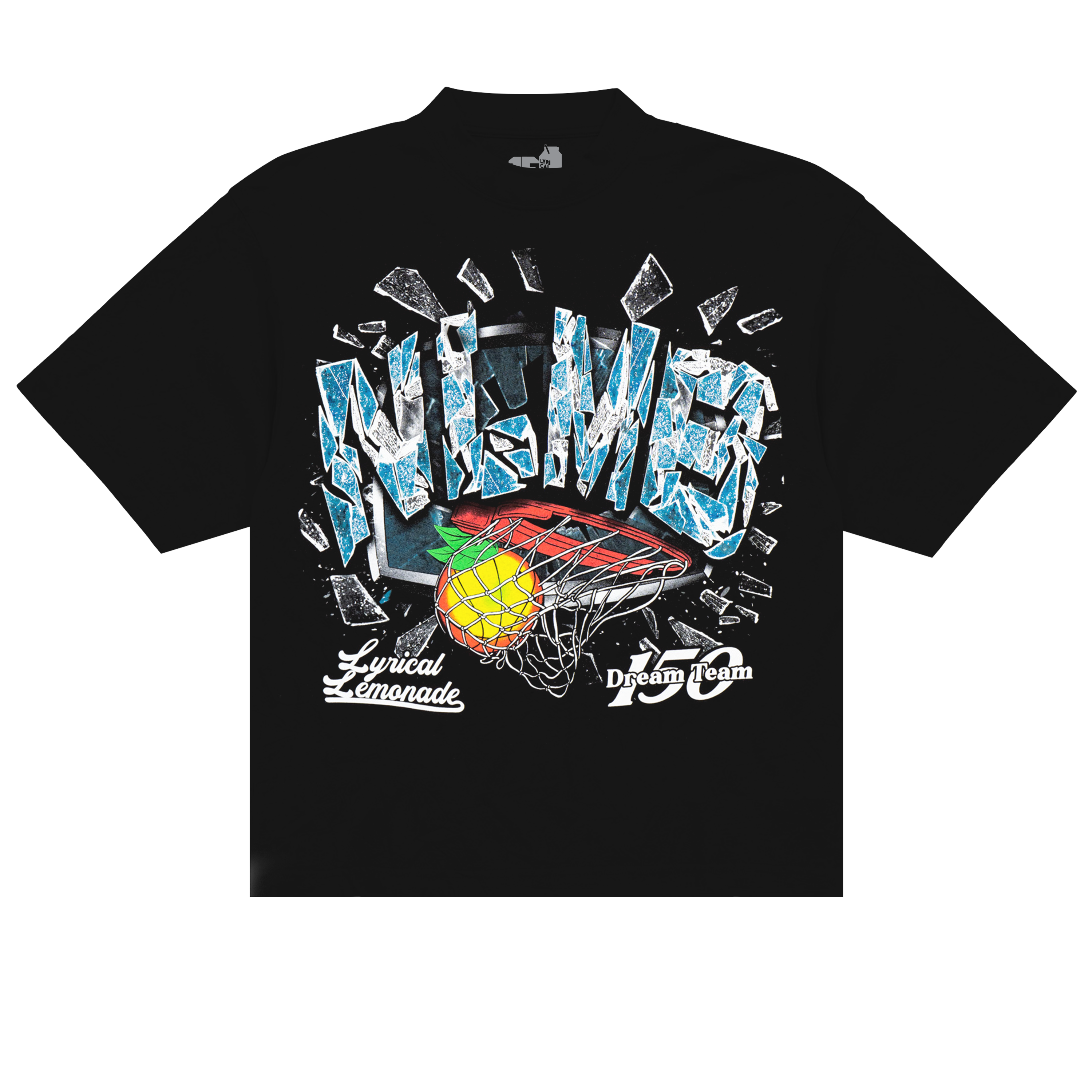 LL x 150 DREAMTEAM SHATTER T-SHIRT (Black)