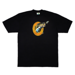 Fishing Badge T-Shirt Black